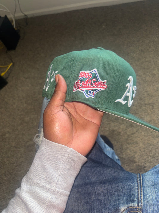 Oakland A’s World Series hat